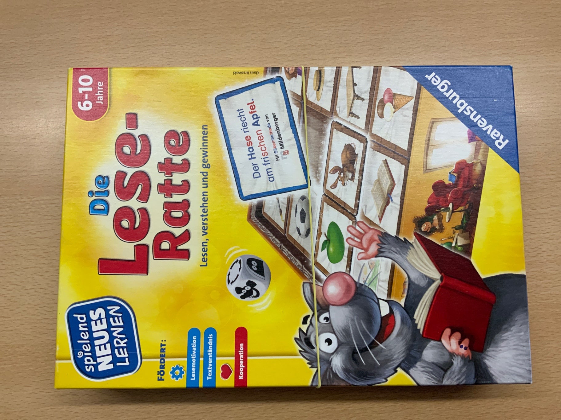  Spiel die Leseratte Bunt