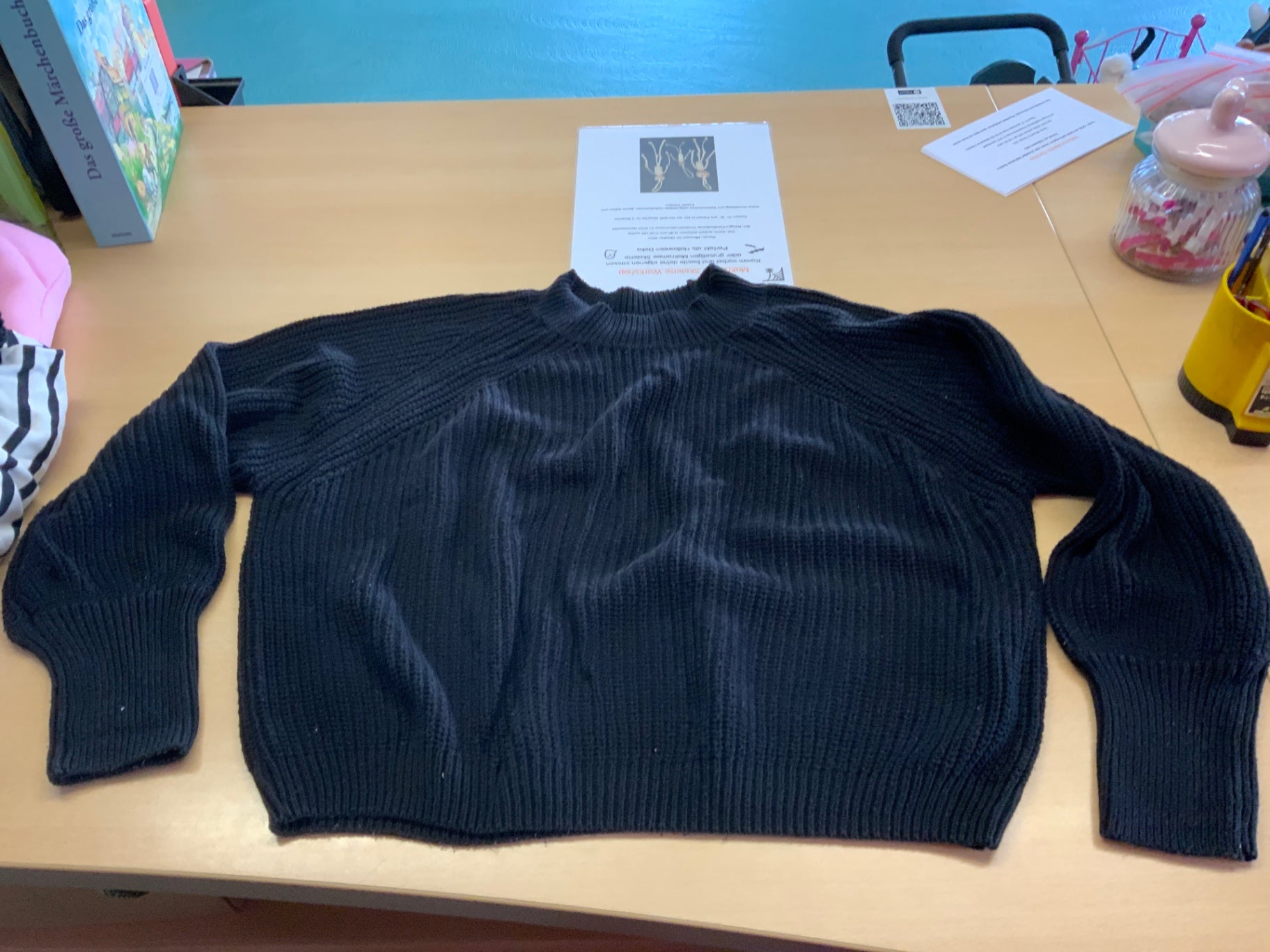 Pullover S Schwarz
