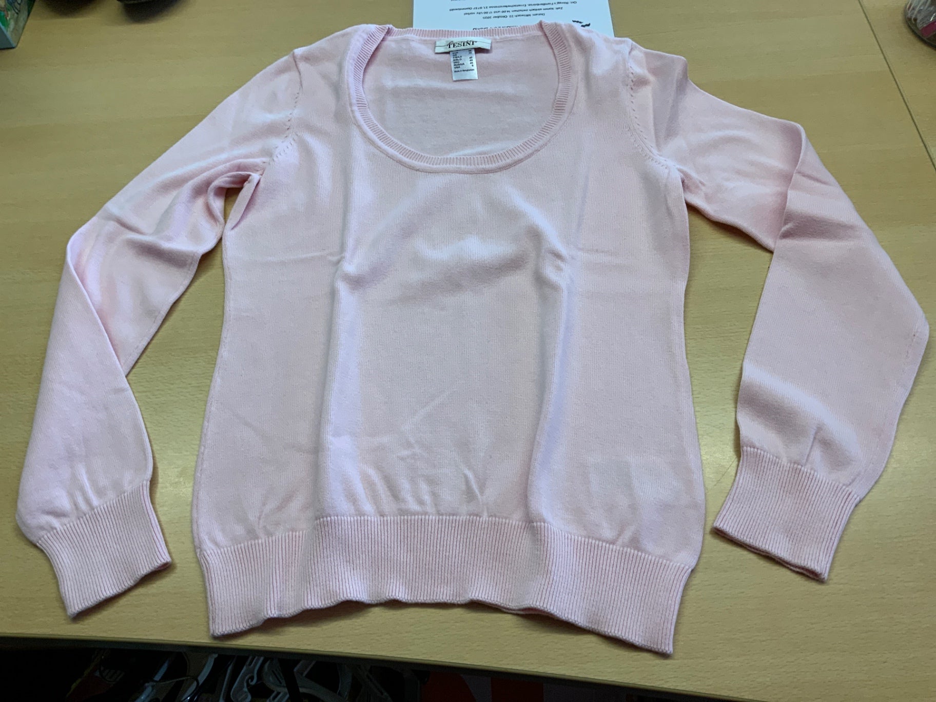 TESINI Pullover 38 Hellrosa