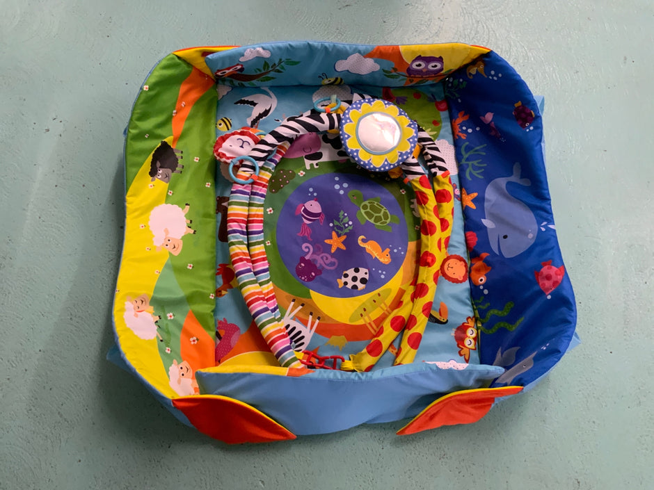  Babydecke mit Bogen Bunt