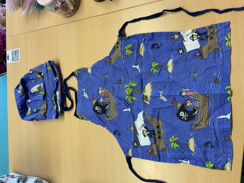 Kochschürzenset Blau