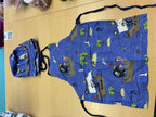 Kochschürzenset Blau