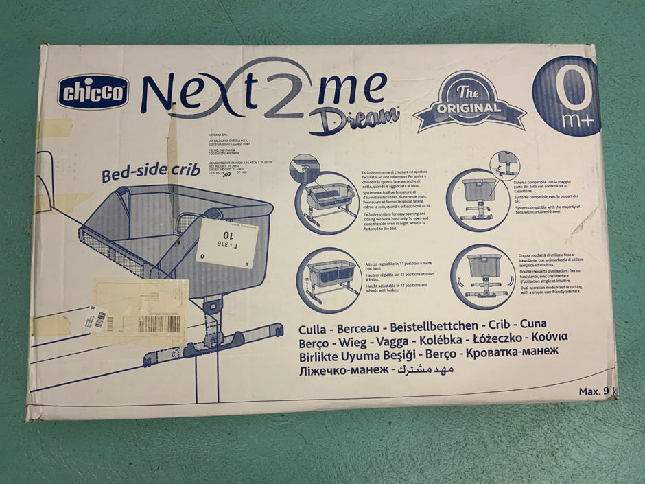 Chicco Beistell-Babybett Weiß