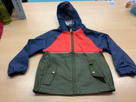 Regenjacke 116 Mehrfarbig (Blau, Rot, Grün)