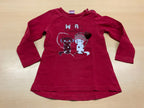 Langarmshirt 92 Rot