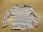 H&M Langarmshirt 110/116 Rosa und Weiß gestreift