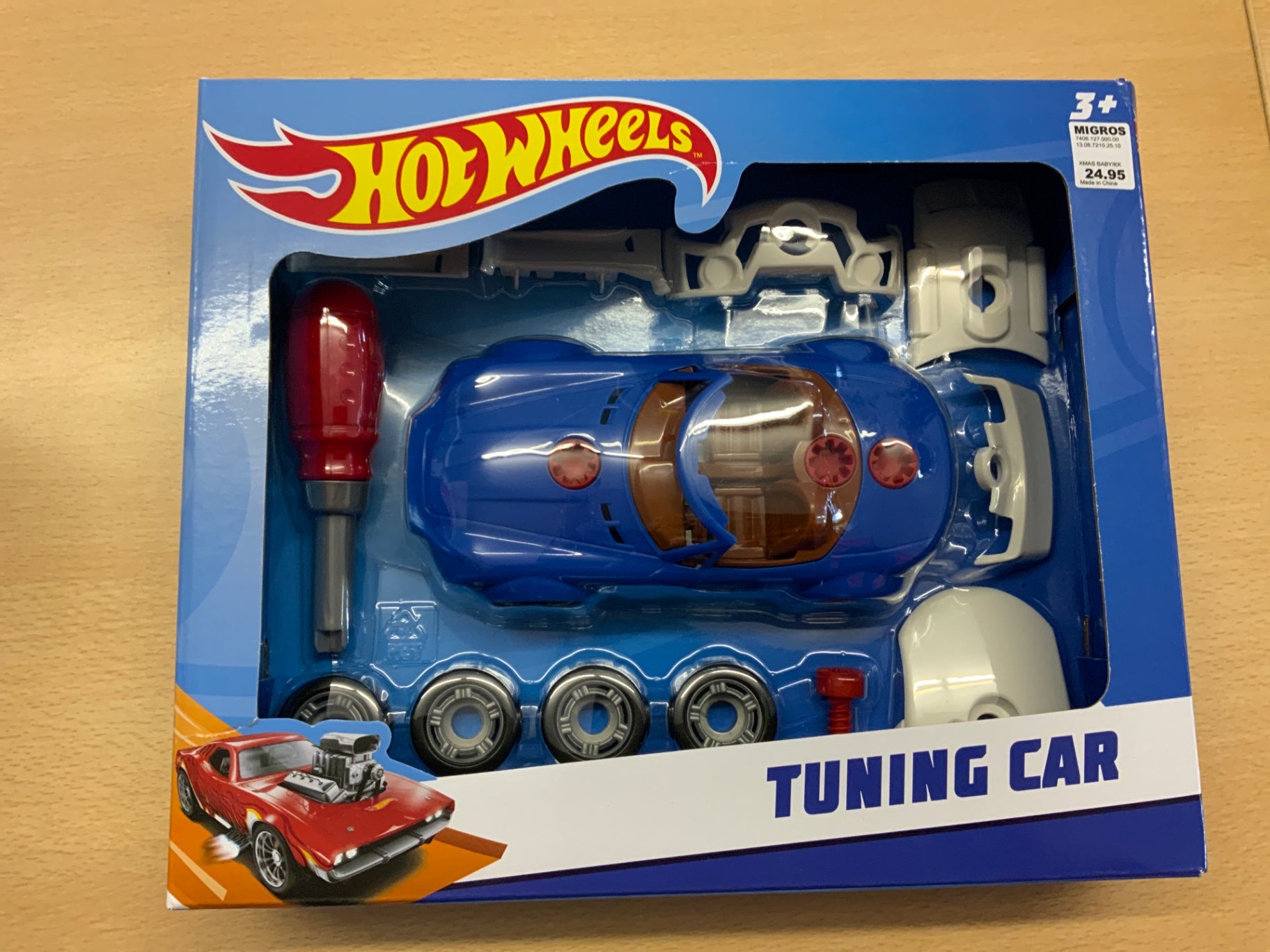 Hot Wheels Tuning Car Blau