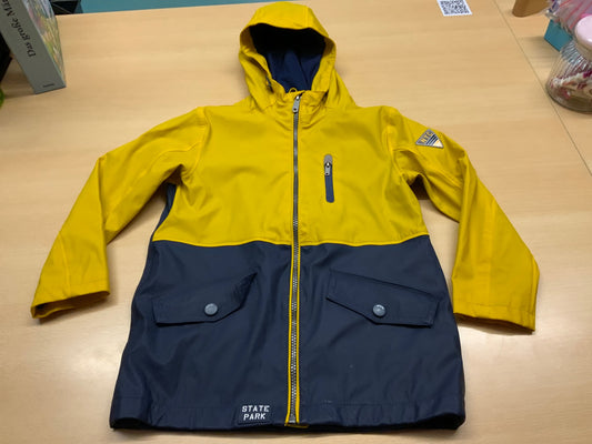 NYC Regenjacke 128 Gelb und Dunkelblau