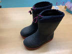 Kamik Winterstiefel 37 Schwarz mit pinken Schnürsenkeln