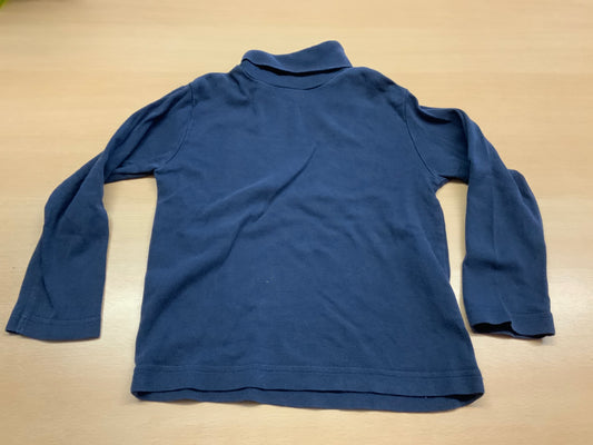 Rollkragen-Pullover 104 Blau