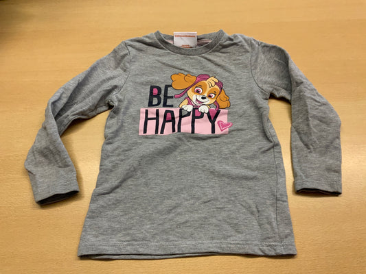 Langarmshirt 110/116 Grau