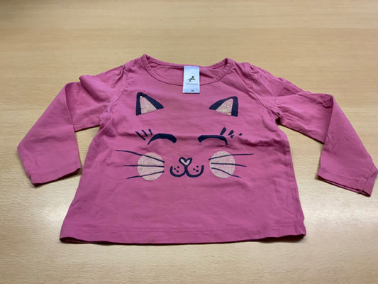 Palomino Langarmshirt 98 Rosa