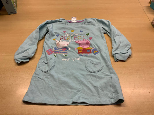  Mädchenkleid 116 Hellblau