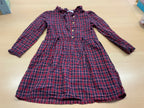 Kleid 116 Rot, Blau, Schwarz