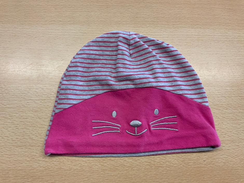 Mütze Grau und Pink