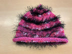 Mütze Rosa, Schwarz, Weiß