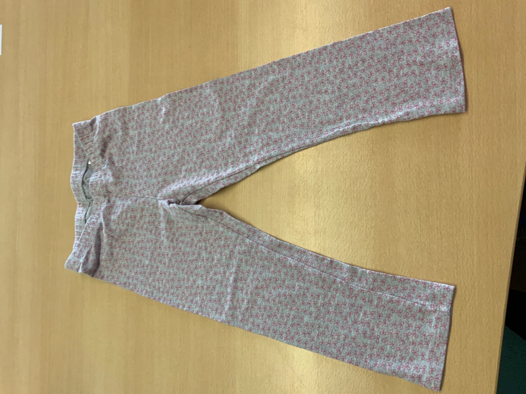 Leggins 140 Rosa und Weiß