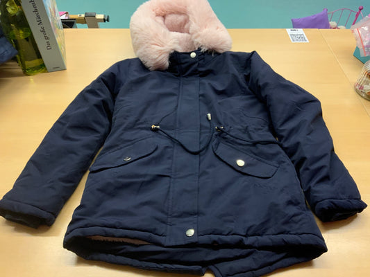 Winterjacke 146/152 Dunkelblau