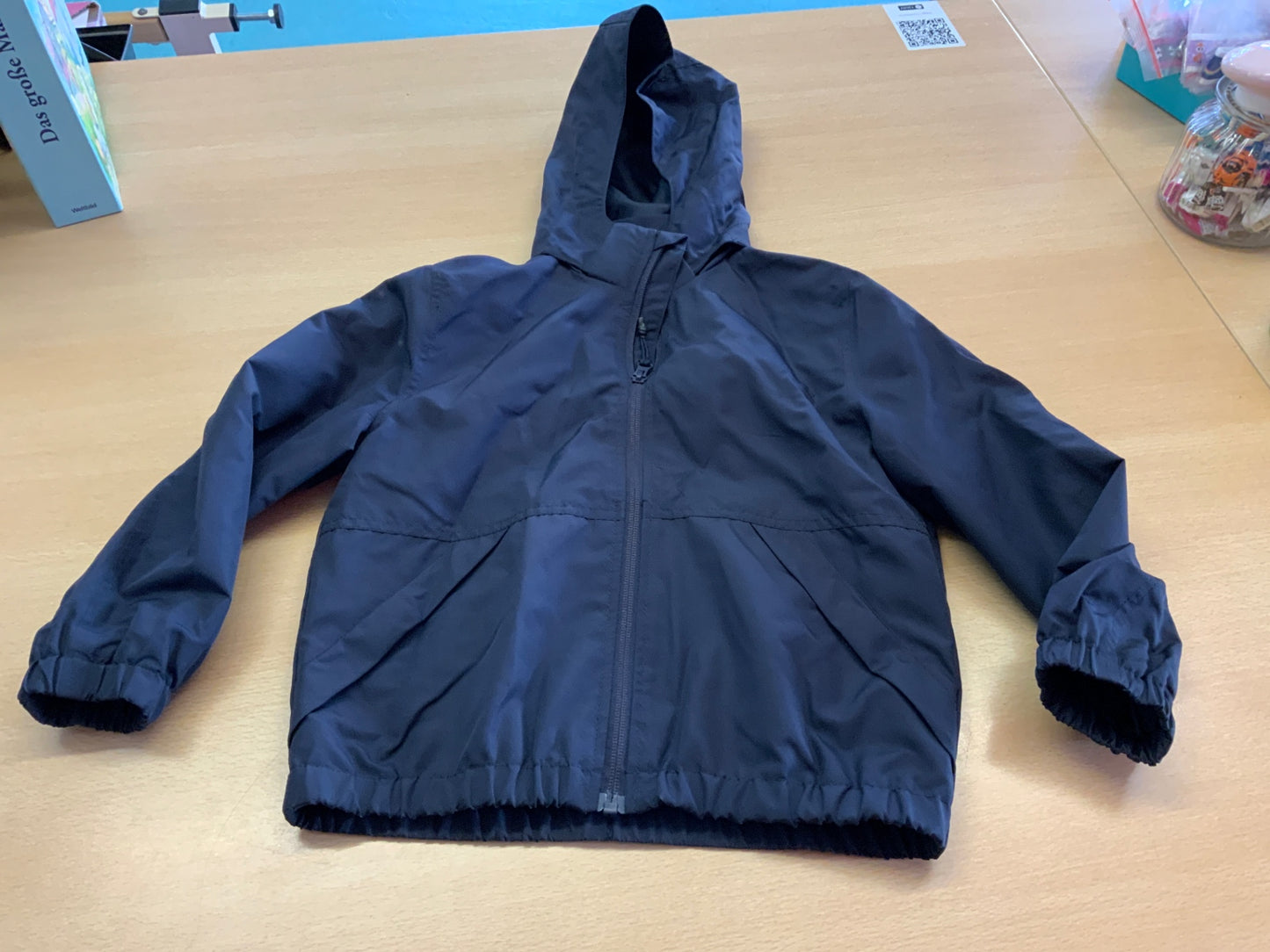 Regenjacke 110/116 Dunkelblau