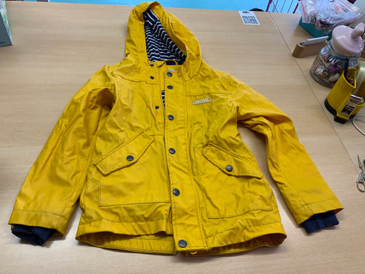 MOVE Regenjacke 122/128 Gelb
