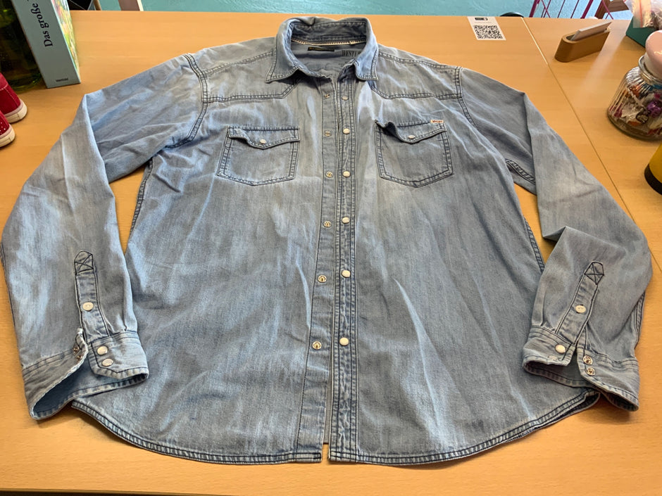 Jack & Jones Jeanshemd XL Hellblau