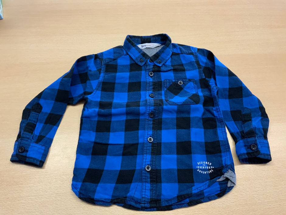 Hemd 92 Blau