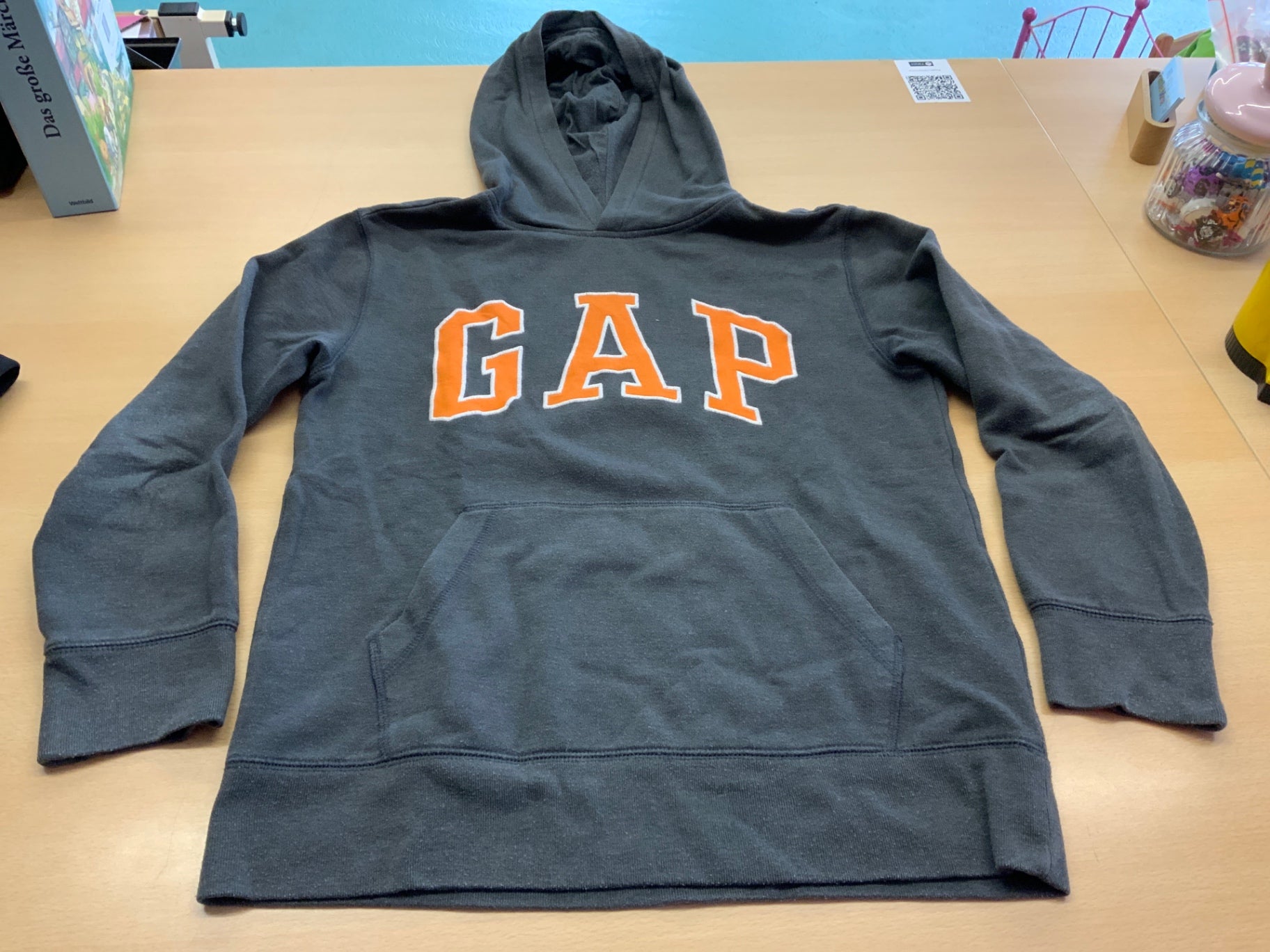 GAP Hoodie 164 Grau