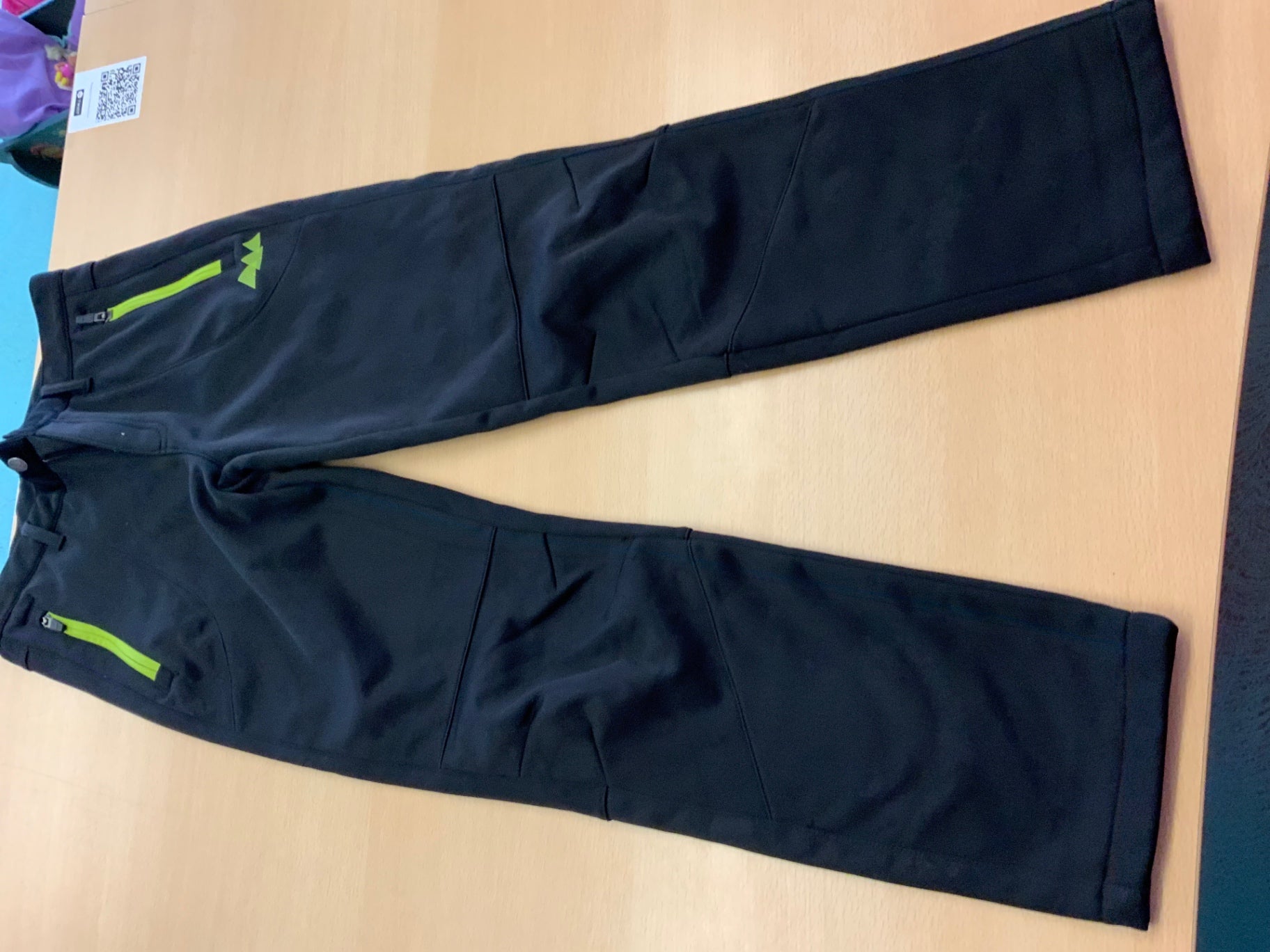  Softshellhose 146/152 Schwarz