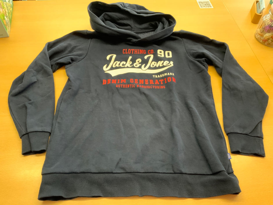 Jack & Jones Hoodie 164 blau