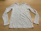 H&M Langarmshirt 134 Weiss
