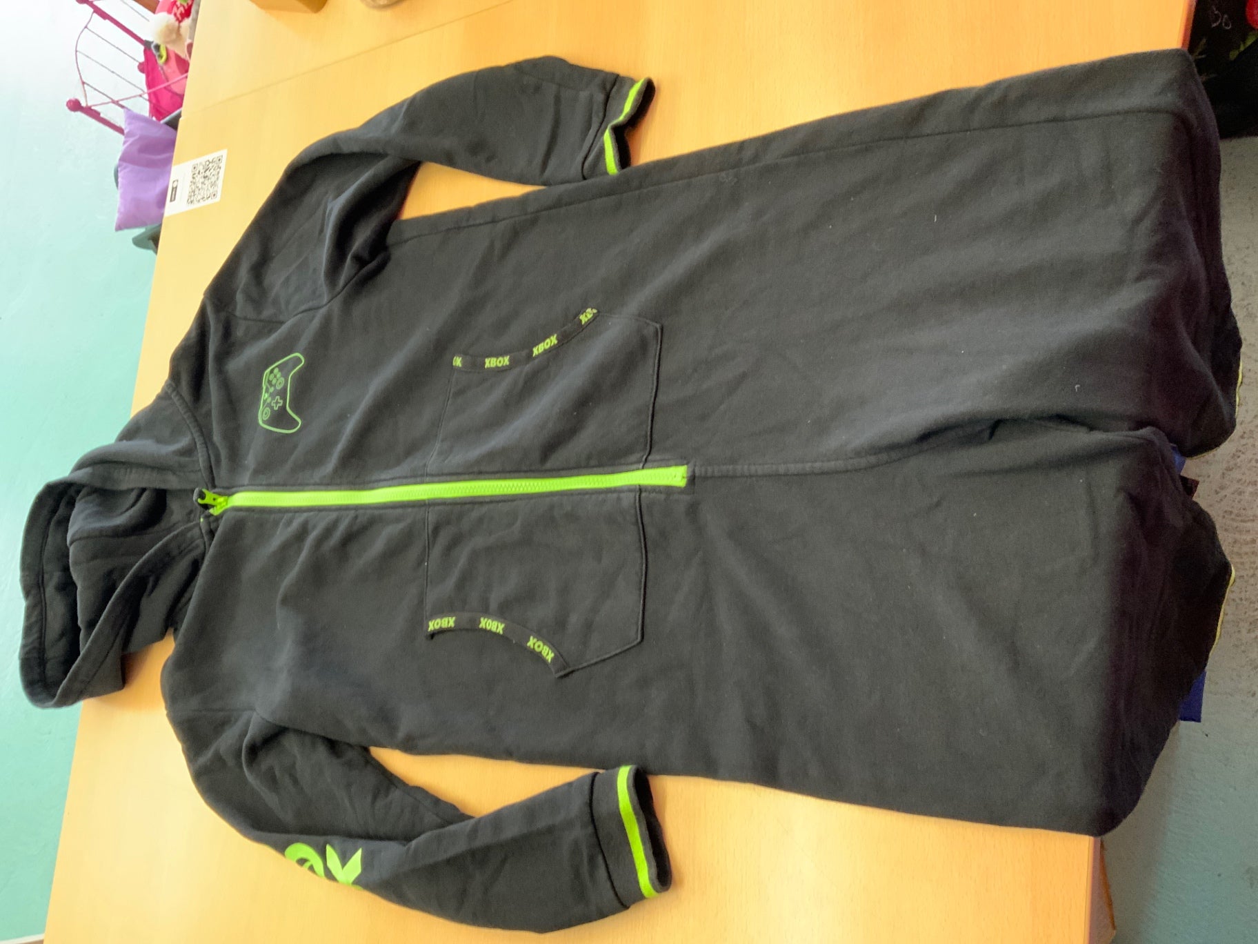 XBOX Pyjama 164 Schwarz