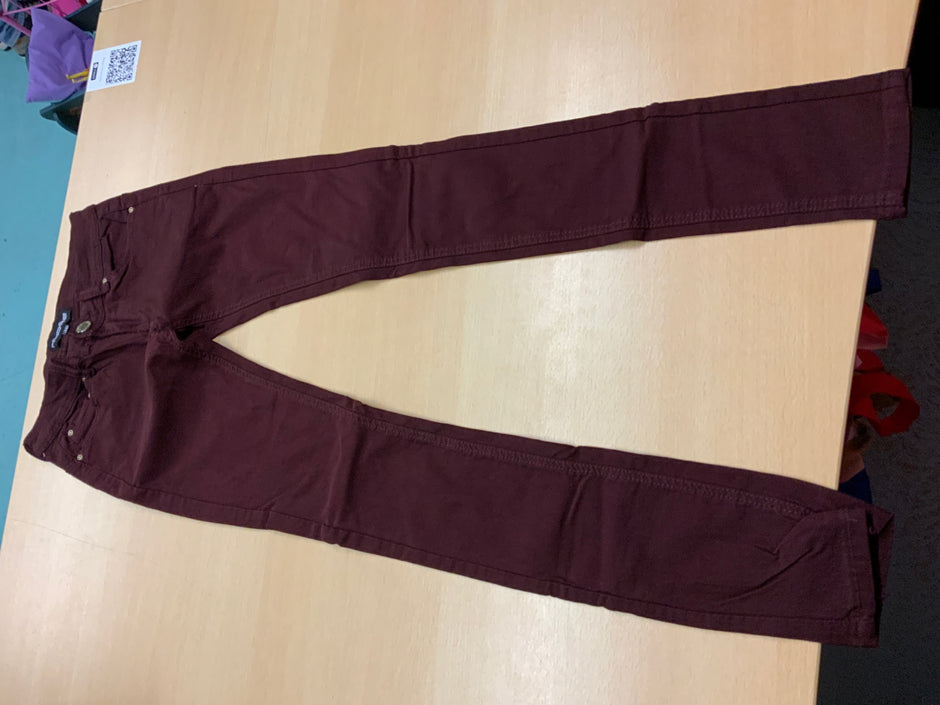 Jeans 36 Burgund