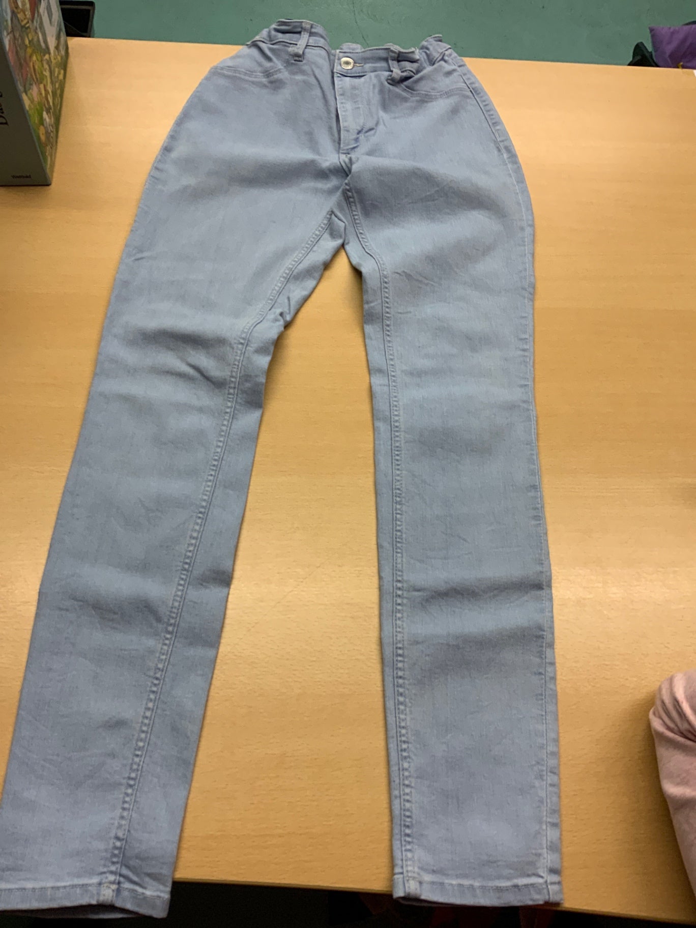 Jeans 158 Hellblau