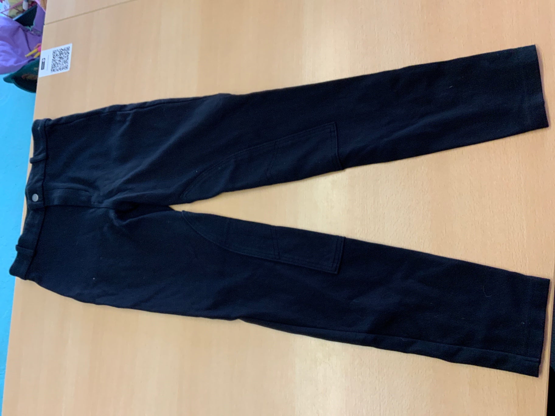 Reithose 152/158 Schwarz
