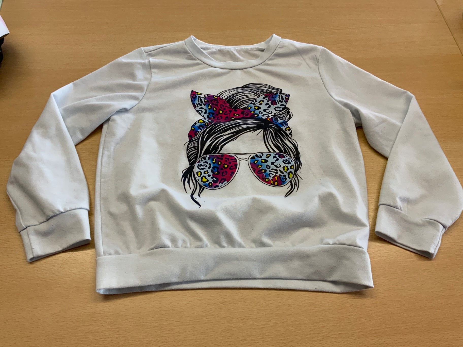  Sweatshirt 134 Creme
