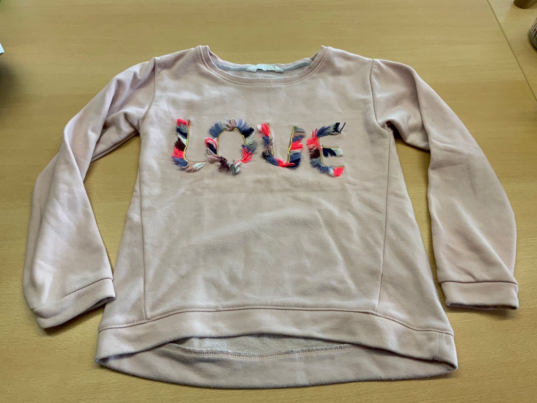  Sweatshirt 134/140 Rosa
