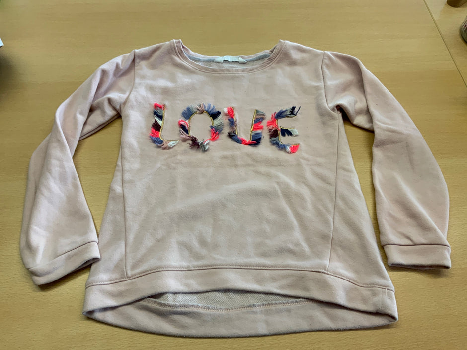  Sweatshirt 134/140 Rosa
