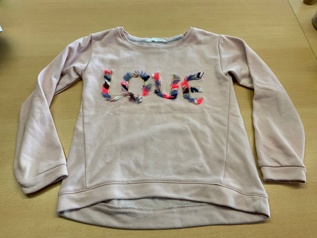  Sweatshirt 134/140 Rosa