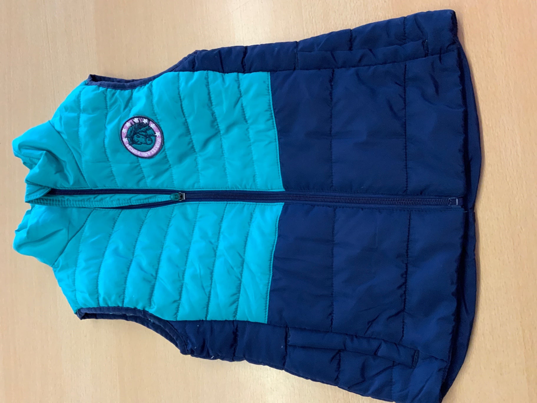 Gilet 146 Blau und Hellblau
