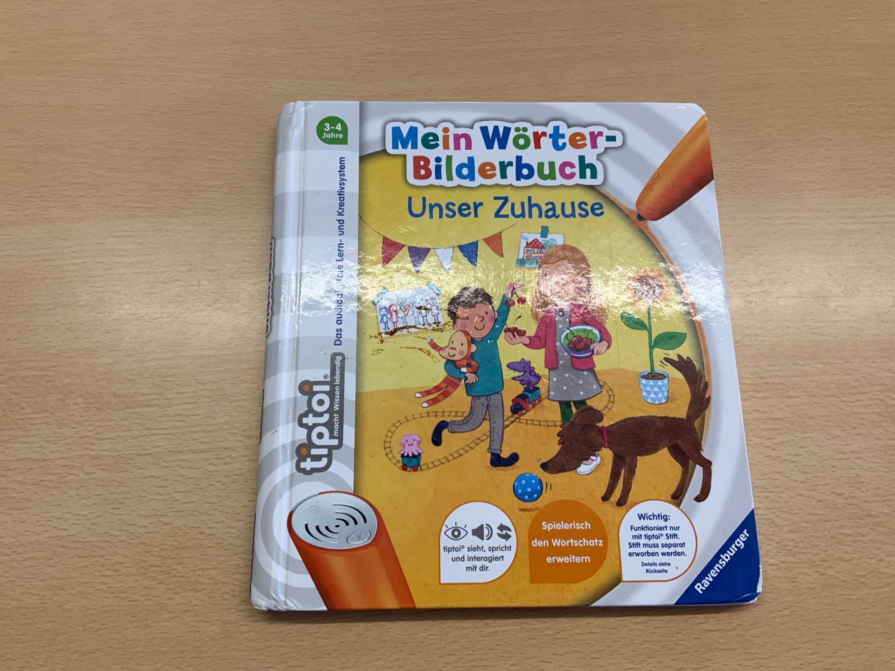 Ravensburger Buch tiptoi Unser Zugause Bunt
