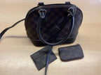Louis Vuitton Tasche Braun und Schwarz