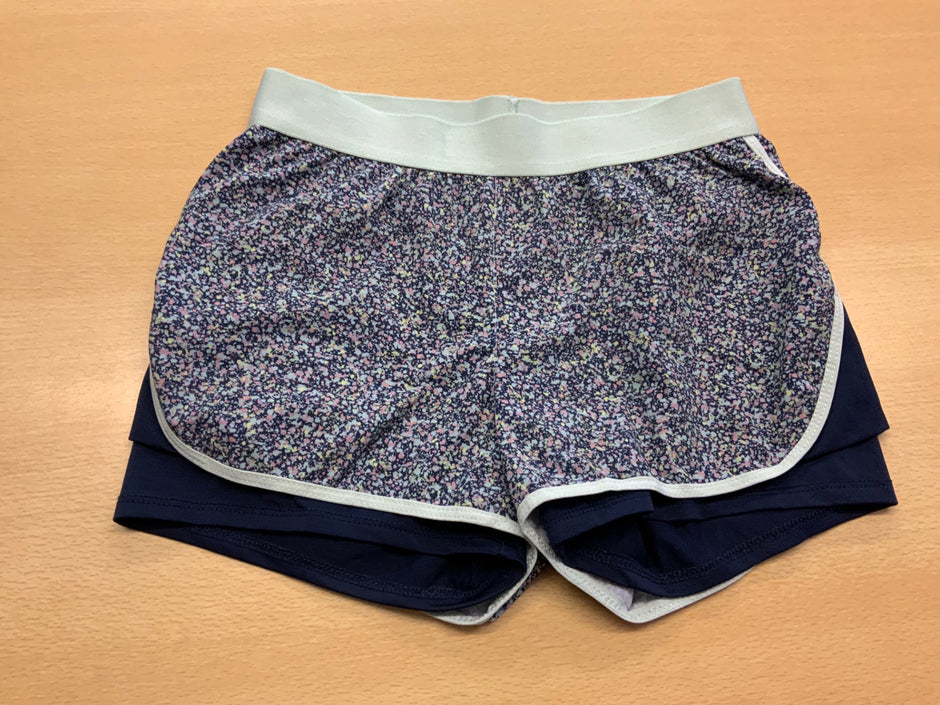 Shorts 146/152 Bunt mit kleinen Blümchenmuster