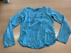  Langarmshirt 134/140 Hellblau