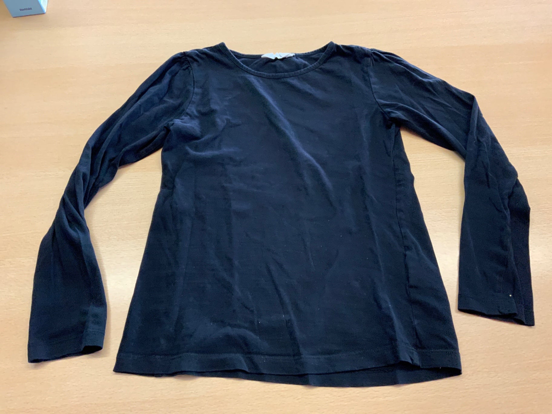  Langarmshirt 146/152 Dunkelblau