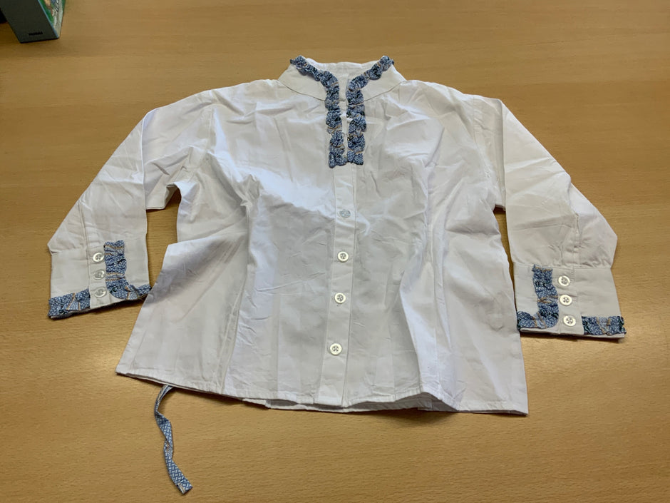  Bluse 104 Weiss