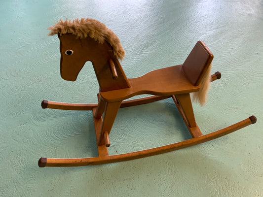 Schaukelpferd Braun