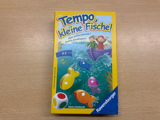 Ravensburger Brettspiel Tempo kleine Fische Gelb, Blau, Mehrfarbig