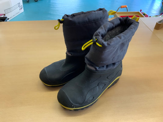 Winterstiefel 38 Schwarz, Grau, Gelb