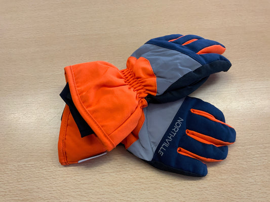 Northwillle Handschuhe Blau, Grau, Orange