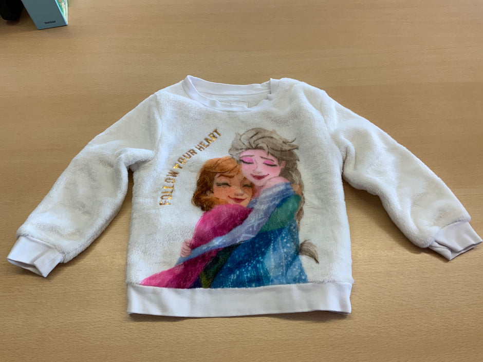 Disney Pullover 98 Weiß